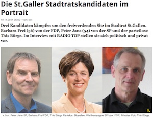 Stadtratswahlen SG 2014 This Bürge, toponline.ch