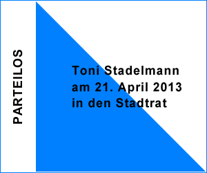 Toni Stadelmann, parteilos